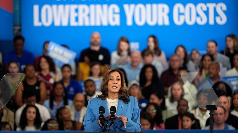 US corporate tax: Harris proposes raising rate to 28% to help pay for campaign promises