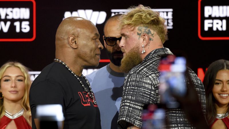 Jake Paul faces Mike Tyson in boxing event unlike any other