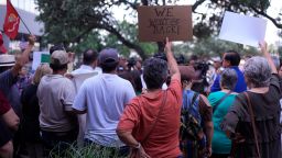 Supporters attend a news conference where officials with the League of United Latin American Citizens, or LULAC, responded to allegations by Texas Attorney General Ken Paxton, Monday, Aug. 26, 2024, in San Antonio.