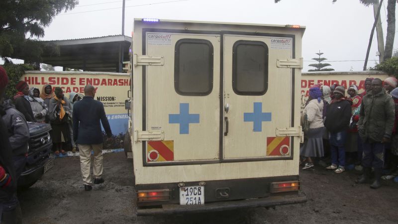 Nyeri, Kenya: 17 students killed in school fire with bodies ‘burnt beyond recognition’