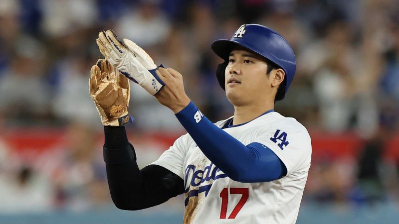 Shohei Ohtani moves closer to a historic 50-50 season with a home run and a steal in the Dodgers' win over the Cubs