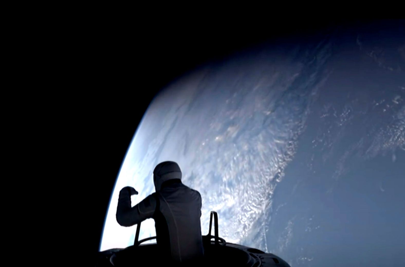 This image, made from a SpaceX video, shows Jared Isaacman leading a private spacewalk during the Polaris Dawn mission on Wednesday, September 11. Isaacman was part of the four-person civilian crew that was <a >the first group of non-government astronauts to conduct a spacewalk</a>. They traveled farther into space than any human since NASA’s Apollo program concluded more than 50 years ago. Two crew members, Sarah Gillis and Anna Menon, <a >traveled farther from Earth than any other women in history</a>.