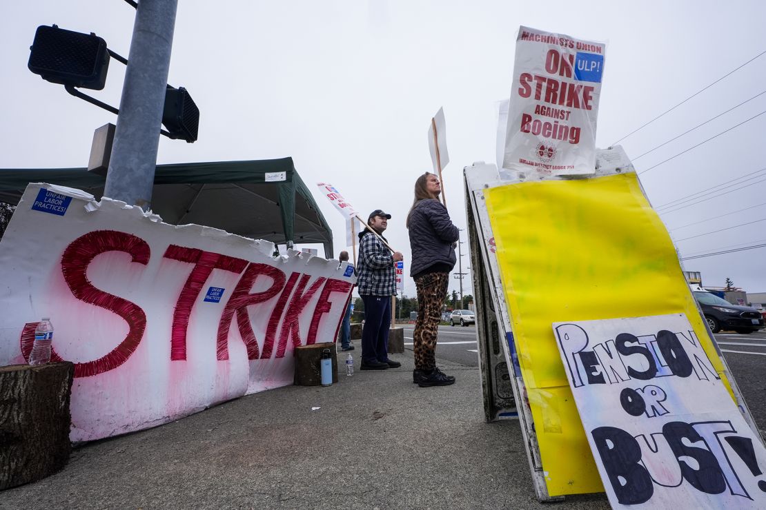 The loss of Boeing's traditional pension plan ten years ago is one of the reasons for this year's strike.