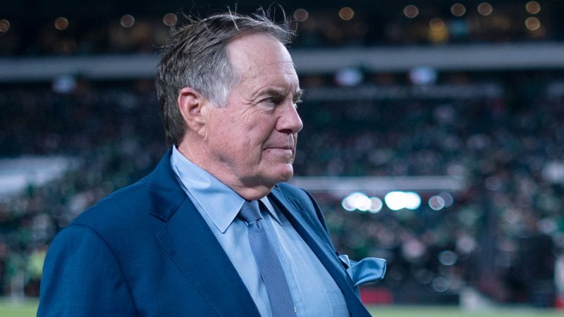 Bill Belichick on UNC coaching job: ‘We’ll see’