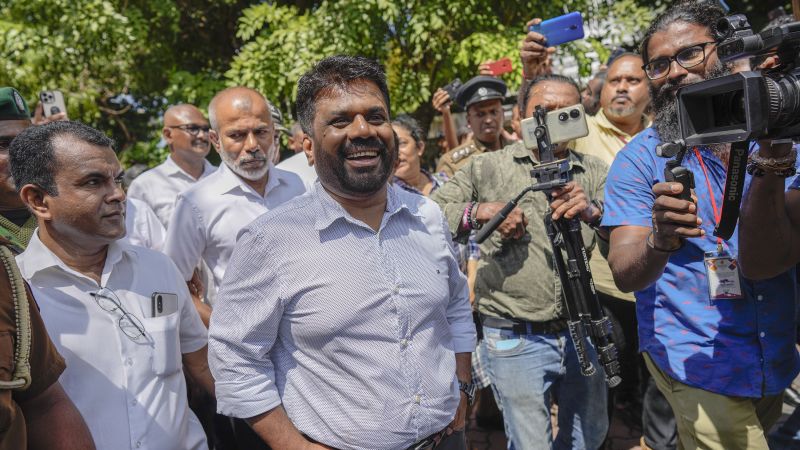 Sri Lankans elect Marxist-leaning Dissanayake as president to fix economy | CNN