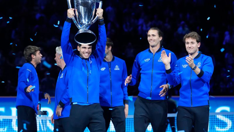 Carlos Alcaraz leads Team Europe to comeback victory over Team World in the Laver Cup | CNN