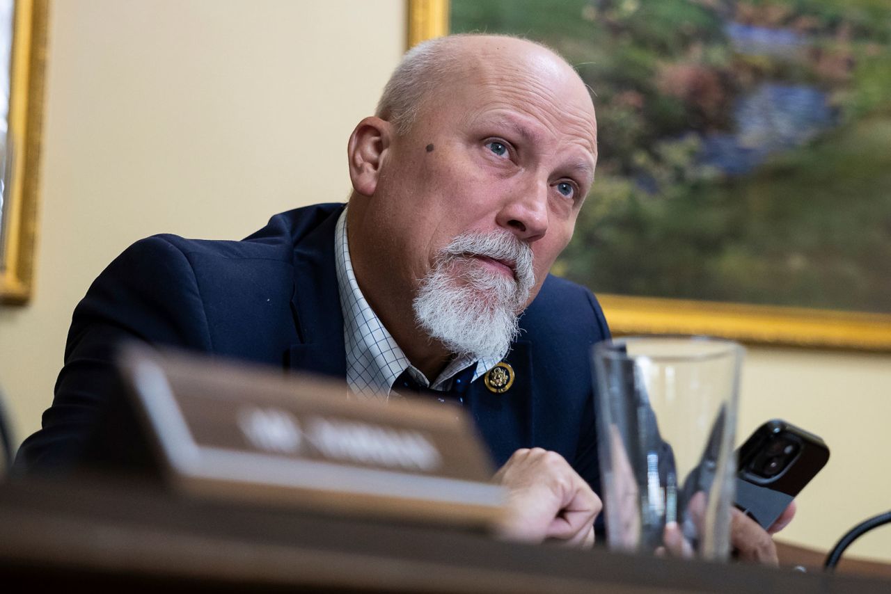 Rep. Chip Roy looks on during a House Rules Committee meeting on September 23.