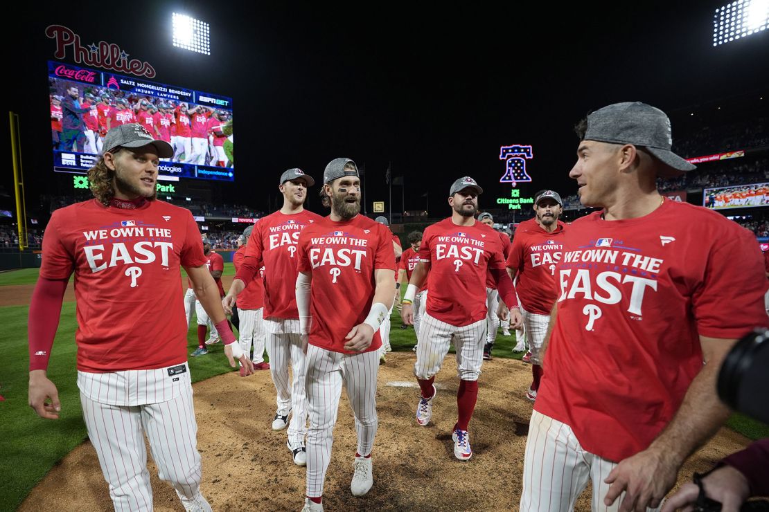 The Phillies have reached the playoffs in the last three seasons under coach Rob Thomson.