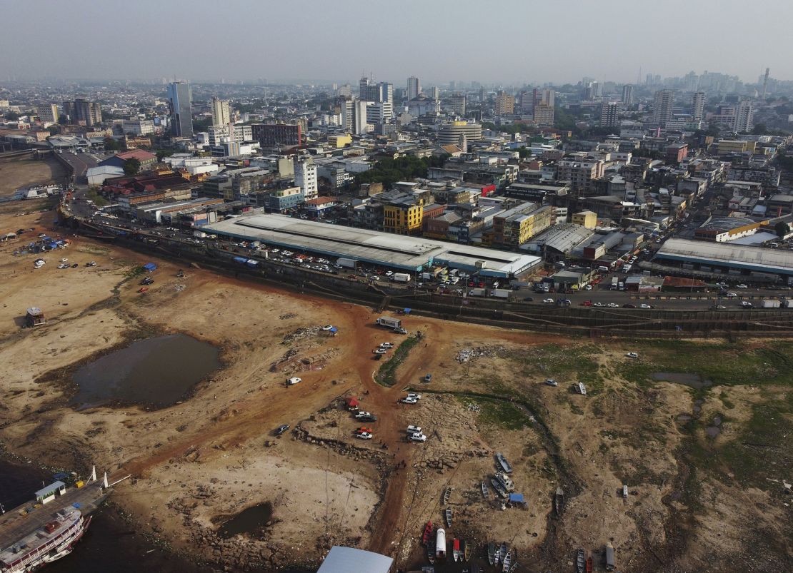 The same part of the Rio Negro on September 25, 2024.