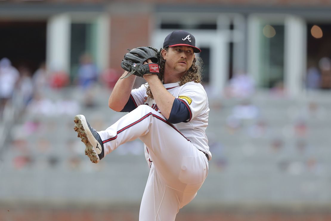 Atlanta Braves' rookie pitcher Spencer thresholds had a convincing performance in Game 1.