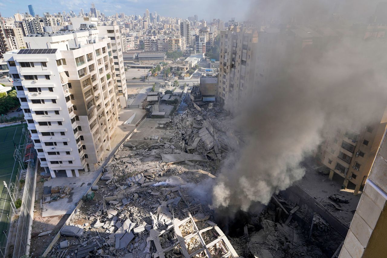 October 2, 2024 Israel strikes central Beirut for the first time since ...