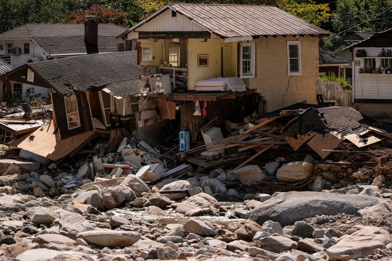 A Week After Helene Struck The Southeast, Power Outages And Impassable ...