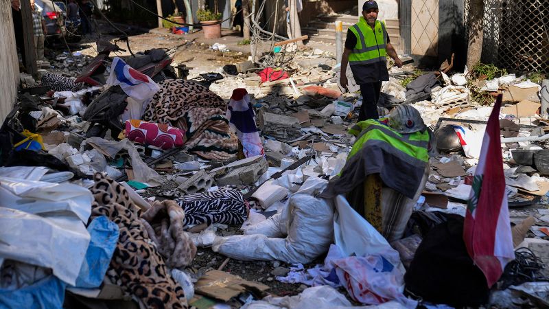 Beirut strikes target potential new Hezbollah chief Israeli official says CNN Beirut strikes target potential new Hezbollah chief Israeli official says CNN