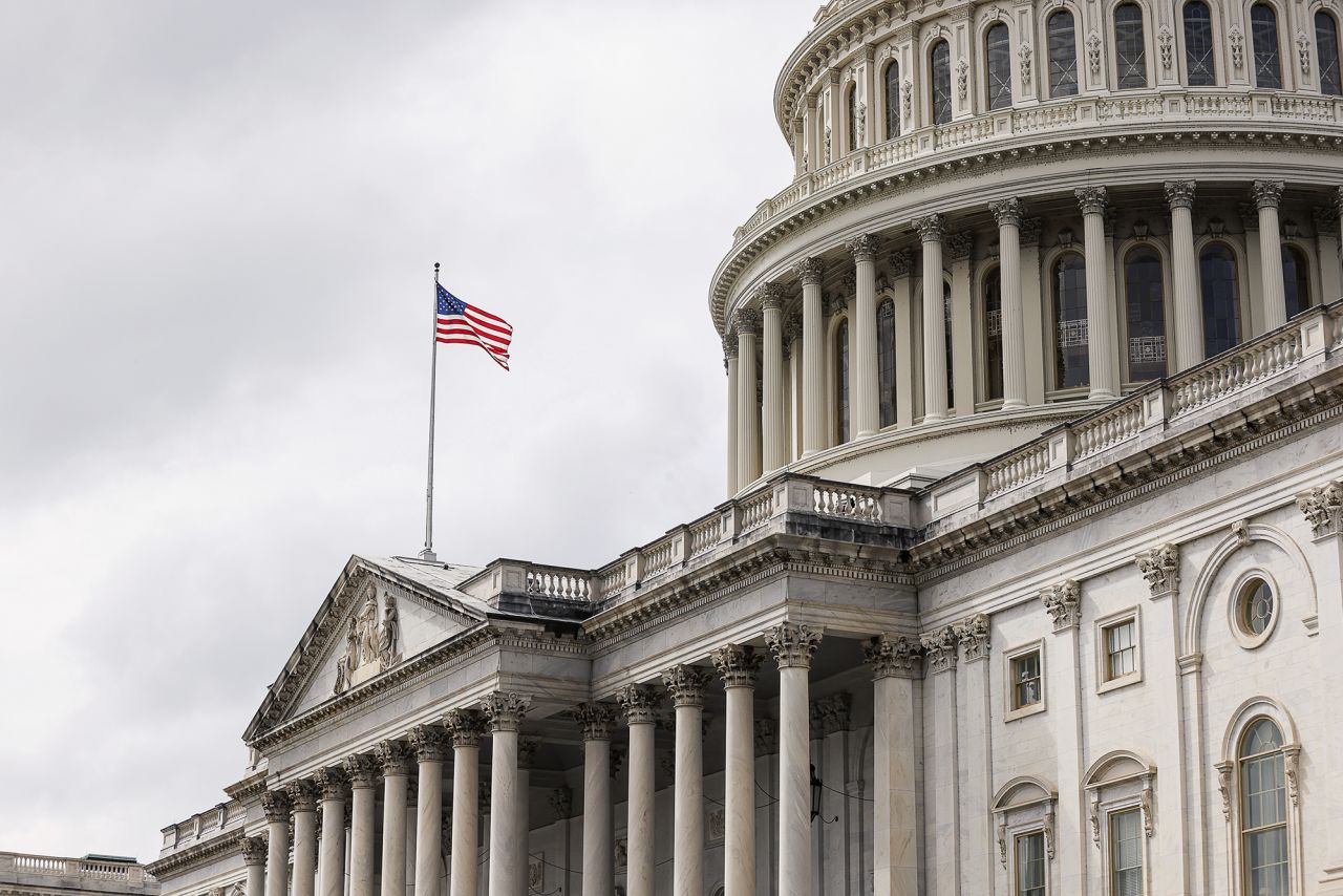 The US Capitol in Washington, DC on October 3.