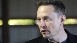 Tesla and SpaceX CEO Elon Musk attends a campaign event with Republican presidential nominee former President Donald Trump at the Butler Farm Show, Saturday, Oct. 5, 2024, in Butler, Pa.