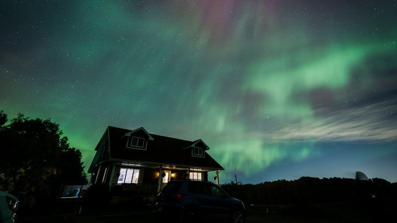 Photos: Northern lights dazzle during solar storm