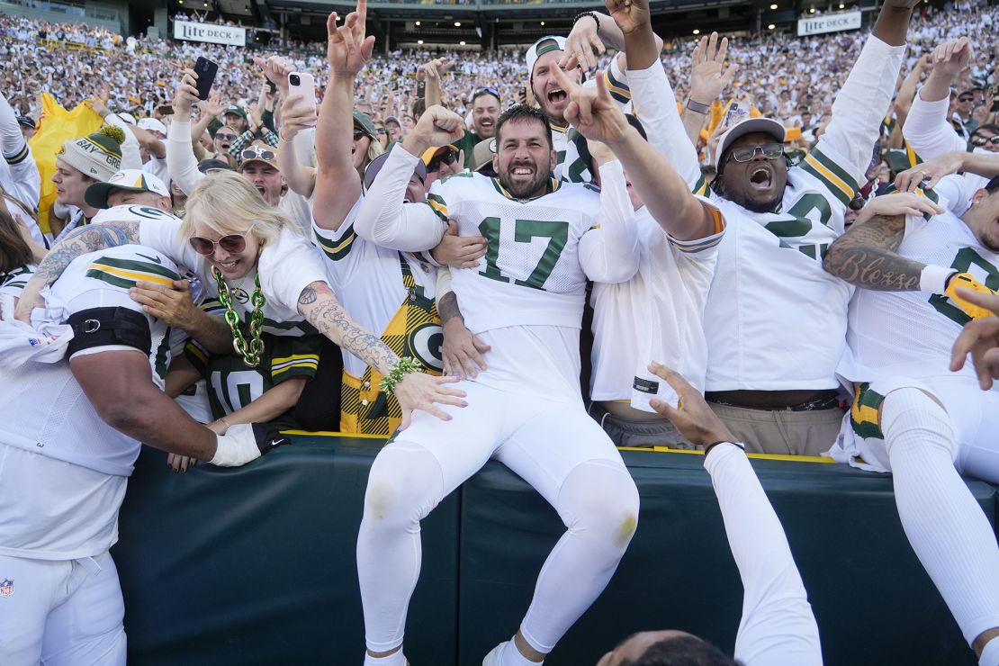 McManus scored the game-winning field goal in his Packers debut as time expired.