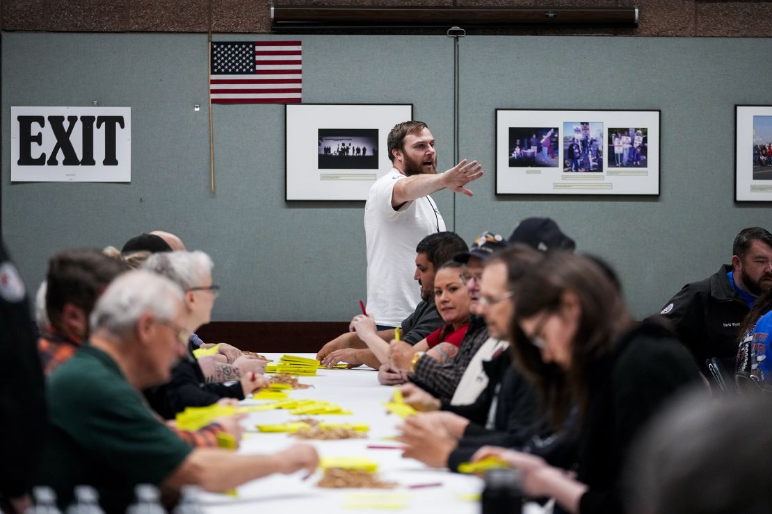 On Wednesday evening, volunteers at a union hall in Seattle will vote on a new contract offer from Boeing.