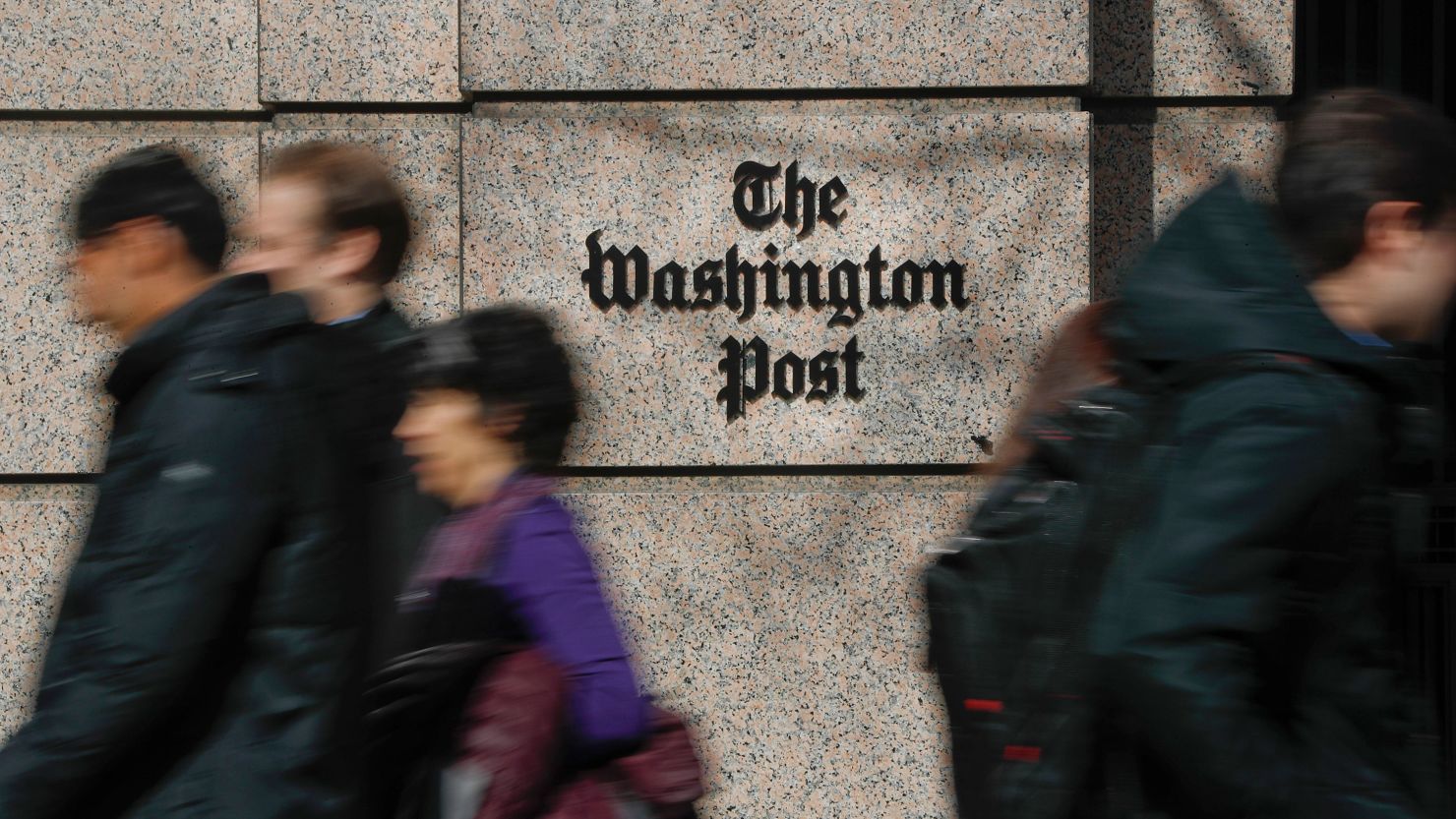 The Washington Post headquarters in downtown Washington on Feb. 21, 2019.