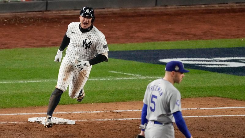 New York Yankees’ offense explodes against Los Angeles Dodgers in World Series Game 4 to stave off elimination