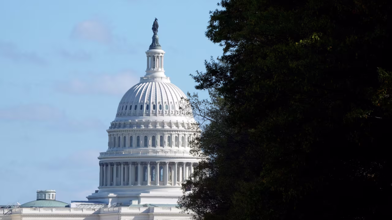 The U.S. Capitol is seen on November 5, 2024.