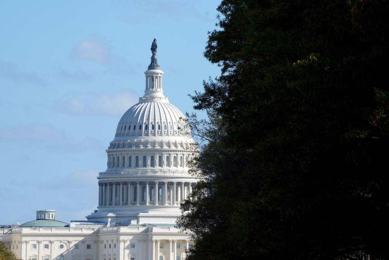 The U.S. Capitol is seen on November 5, 2024.