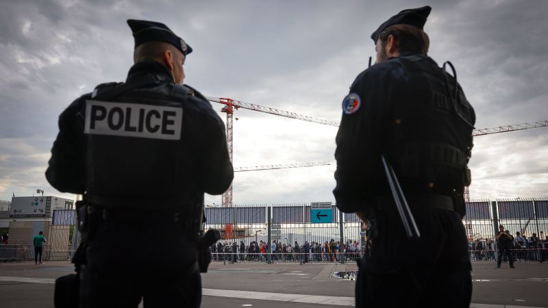 Paris will deploy 4,000 police officers for France-Israel soccer match following Amsterdam violence