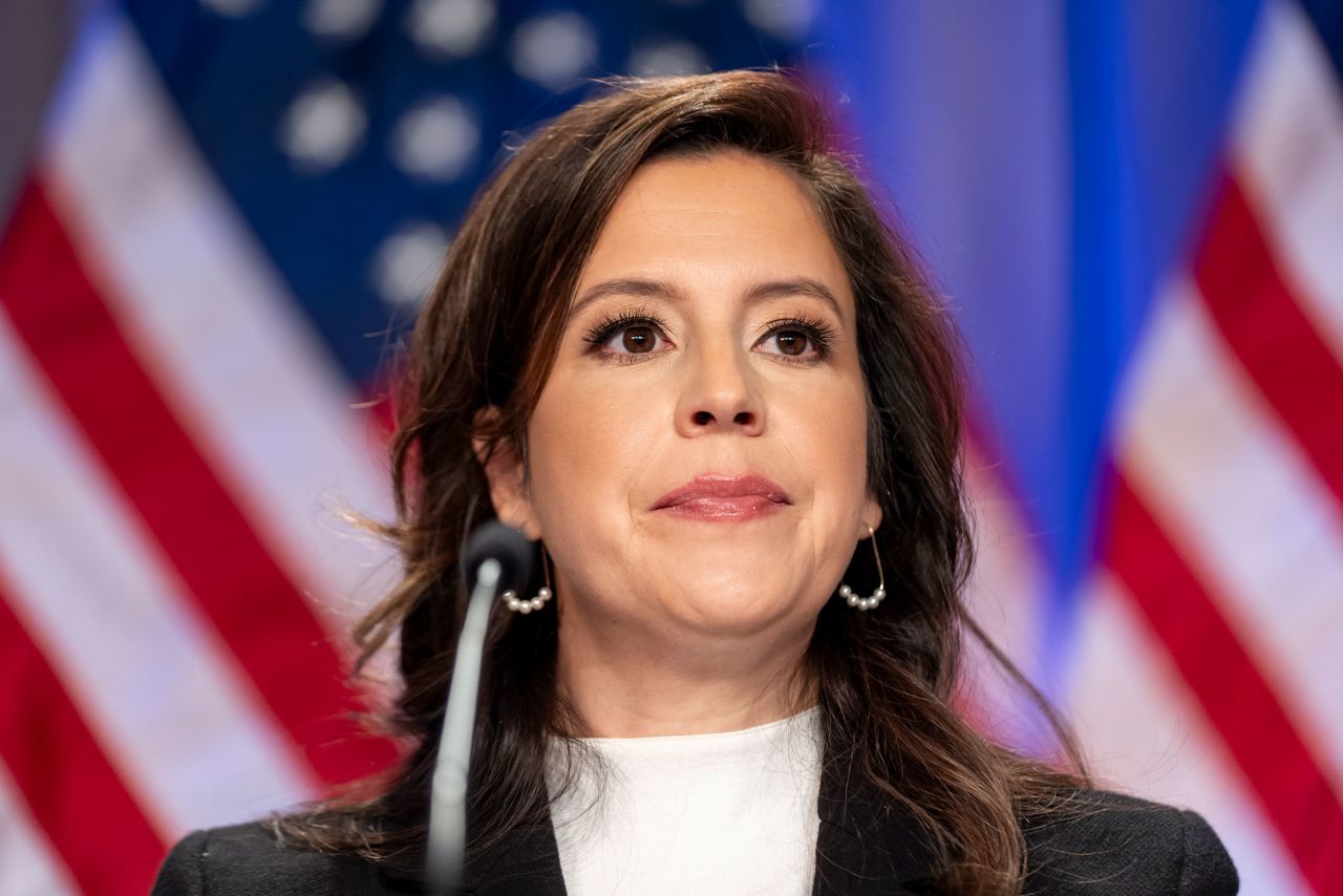 Rep. Elise Stefanik attends a House GOP conference on November 13 in Washington, DC.