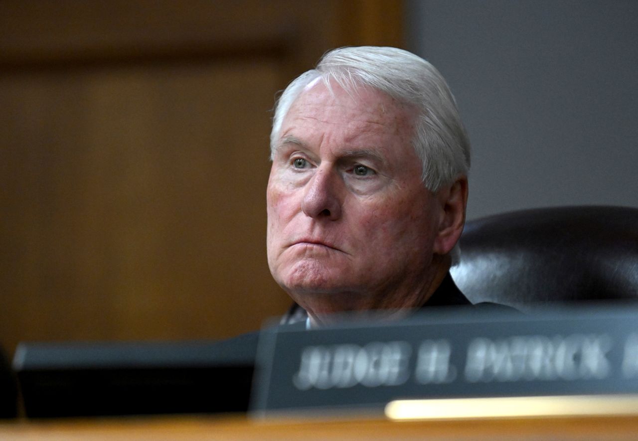 Superior Court Judge H. Patrick Haggard listens during the trial of Jose Ibarra on Friday, Nov. 15, 2024.