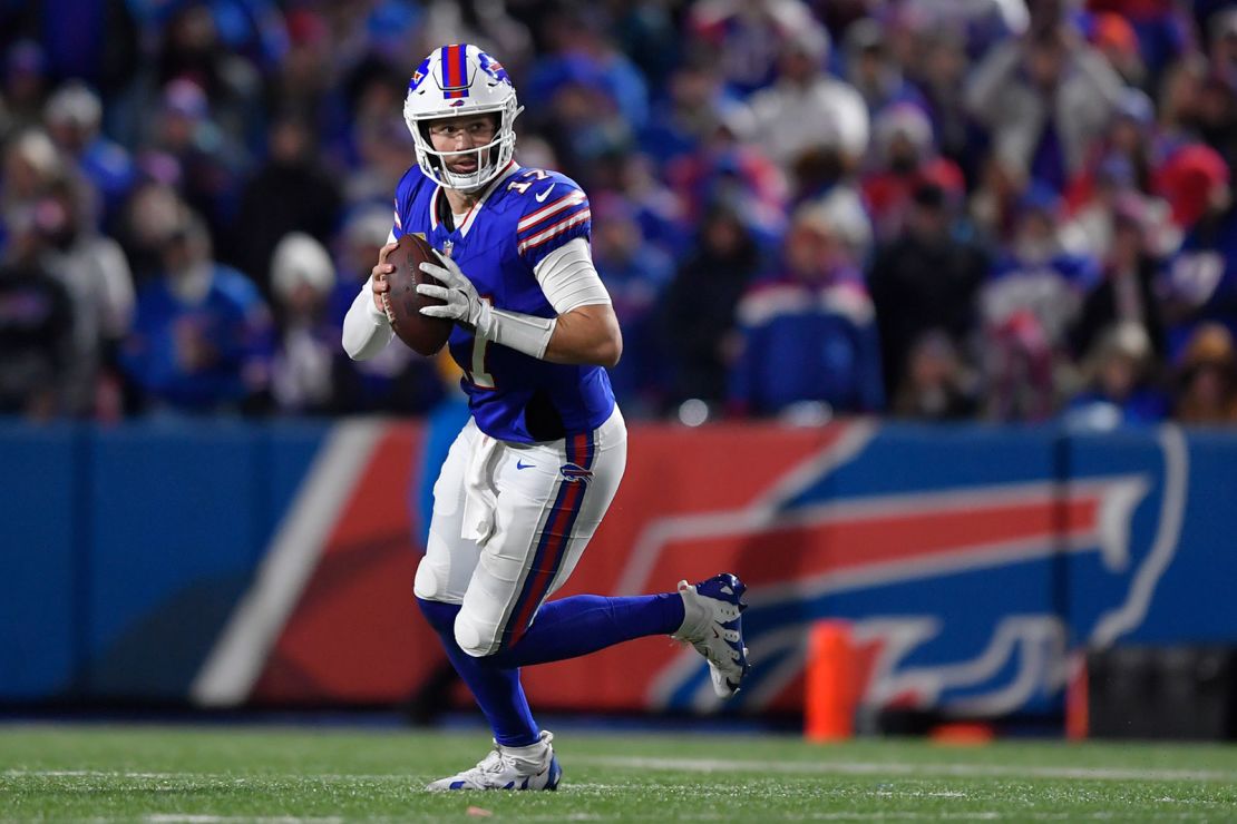 Allen has led the Bills to top of the AFC East division and a likely spot in the playoffs.