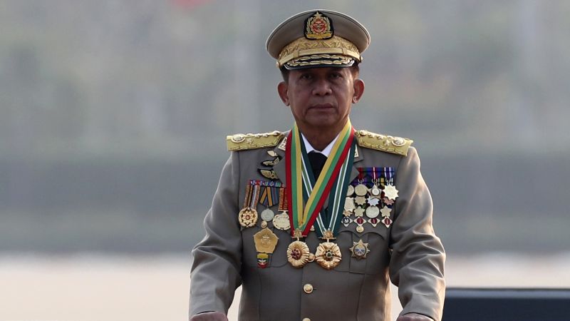 ICC prosecutor seeks arrest warrant for Myanmar's military leader