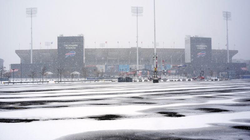 Buffalo Bills ask fans to help clear snow as Highmark Stadium braces for ‘two to three feet of snow’ over the weekend