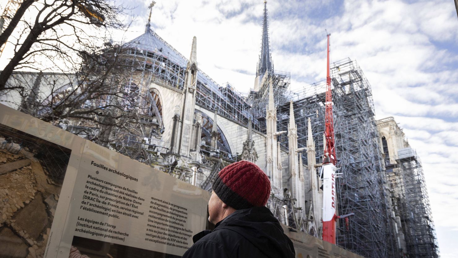 A billion laser points helped bring Notre Dame back to life