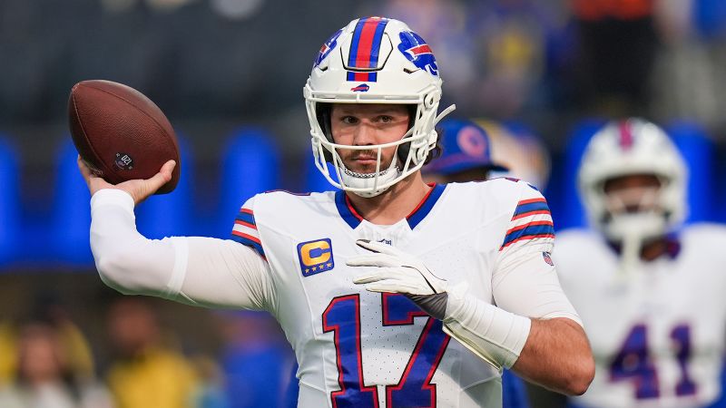 Buffalo Bills quarterback Josh Allen makes NFL history in thrilling loss to Los Angeles Rams