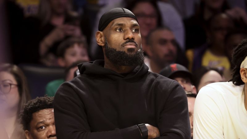 LeBron James to miss second straight game amid injury concerns and rumor mill