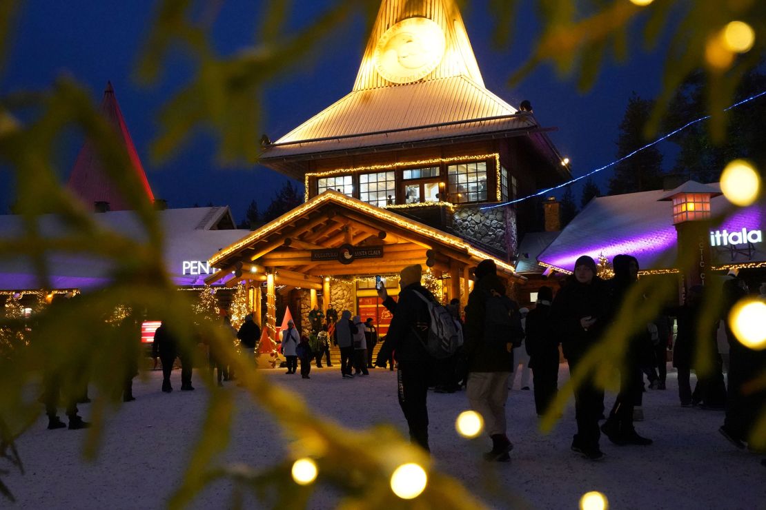 Santa Claus Village is a winter-themed amusement park perched on the edge of the Arctic Circle.