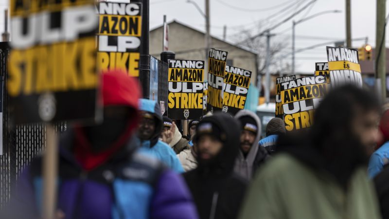 Teamsters expand strike against Amazon | CNN Business