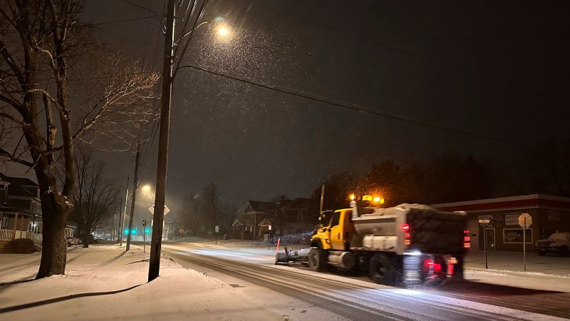 Major winter storm bears down on America’s midsection, as millions face snow, ice or heavy rain | CNN