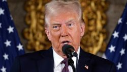 President-elect Donald Trump speaks during a news conference at Mar-a-Lago, Tuesday, Jan. 7, 2024, in Palm Beach, Fla. (AP Photo/Evan Vucci)