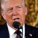 President-elect Donald Trump speaks during a news conference at Mar-a-Lago, Tuesday, Jan. 7, 2024, in Palm Beach, Fla. (AP Photo/Evan Vucci)