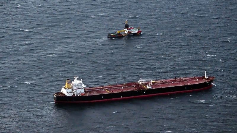 Germany tows disabled Russian ‘shadow fleet’ tanker adrift in Baltic Sea