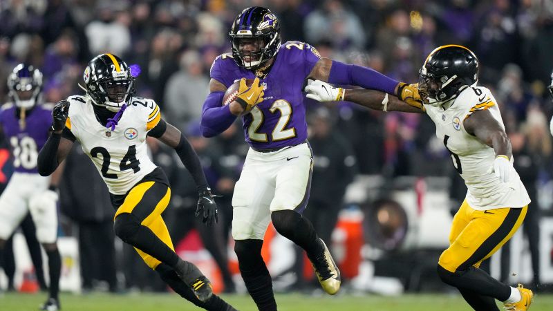 Ravens bully the Steelers in the first half and don’t look back in 28-14 wild-card victory