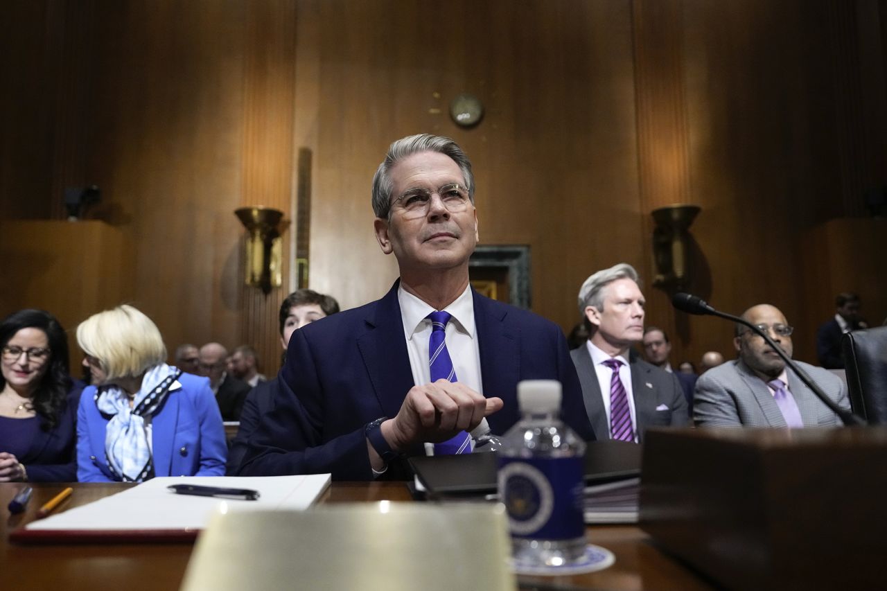 Scott Bessent will be released on January 16 before the Senate Finance Committee in Capitol in Washington, DC.