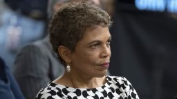 US District Judge Tanya Chutkan attends a farewell ceremony for Attorney General Merrick Garland at the Department of Justice, January 16, 2025, in Washington.