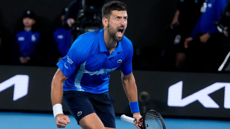 Novak Djokovic beats Carlos Alcaraz in ‘epic’ Australian Open quarterfinal