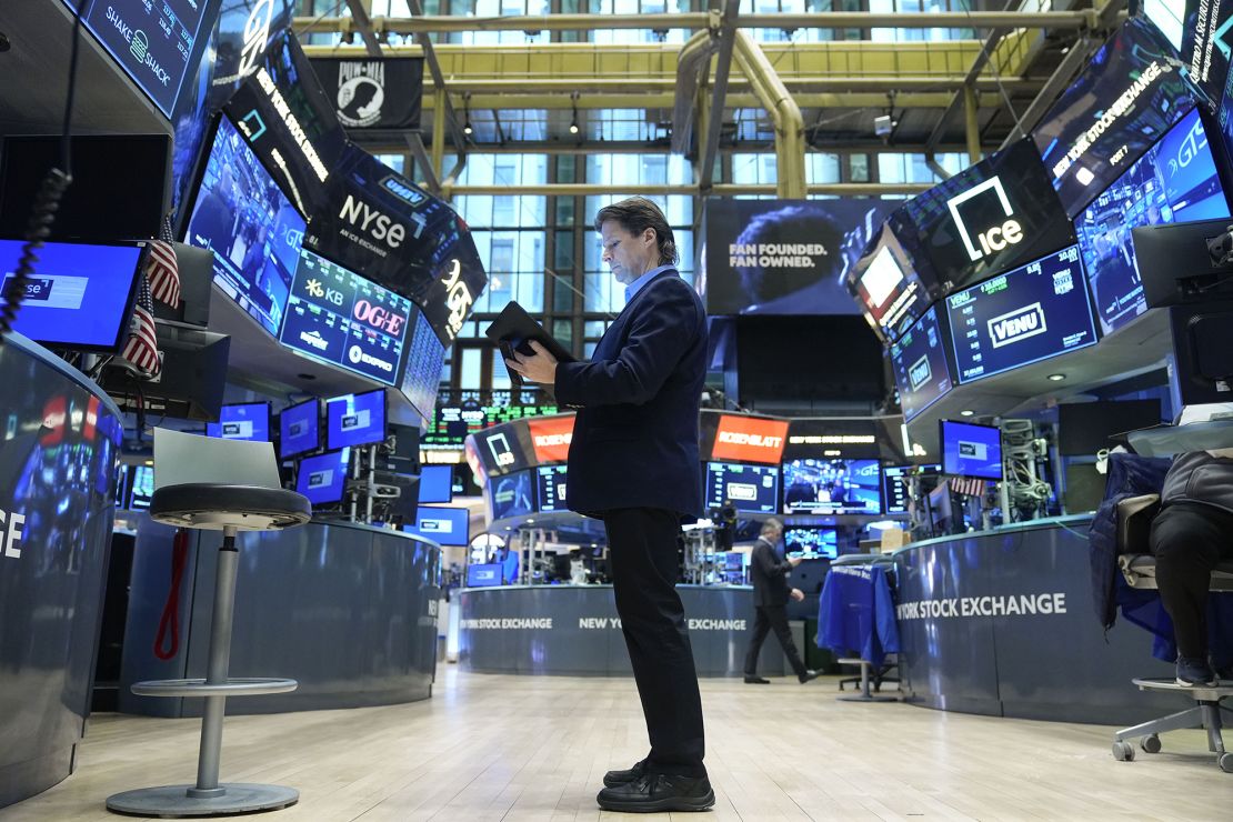 US markets initially climbed sharply after President Trump's election on hopes for deregulation and tax cuts.