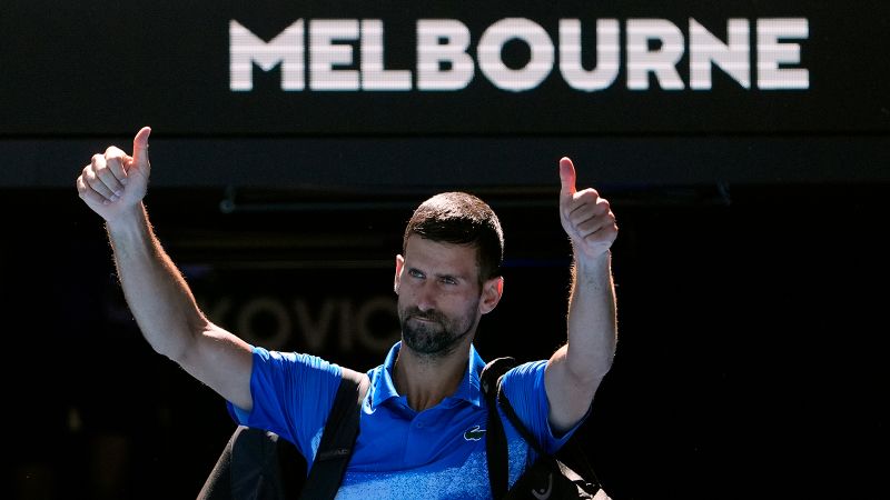 Novak Djokovic retires from Australian Open semifinal due to injury