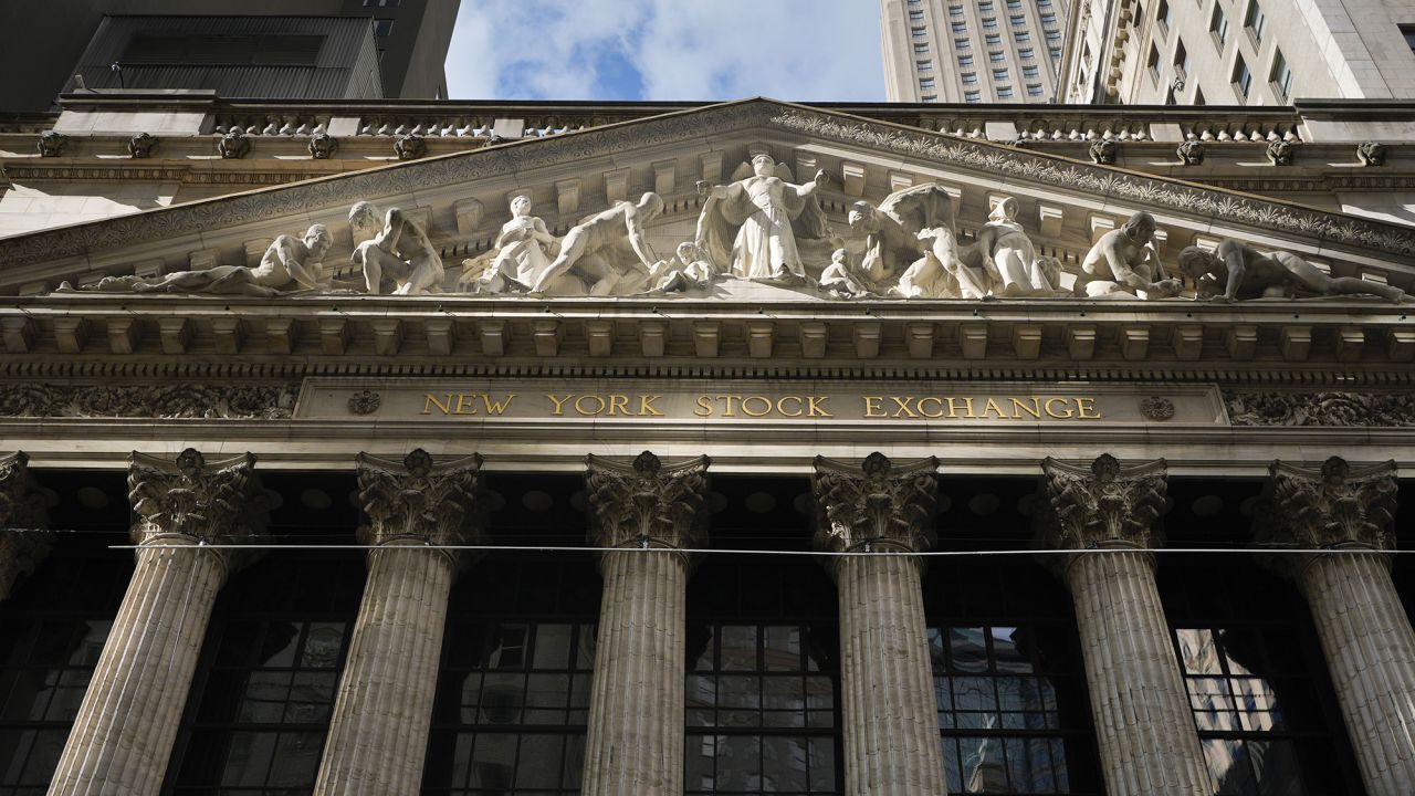 The New York Stock Exchange is seen in New York, Wednesday, Jan. 29, 2025.