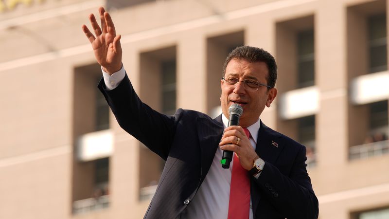              Turkish authorities have detained Istanbul Mayor Ekrem Imamoglu, a key rival to President Recep Tayyip Erdogan, as part of corruption and