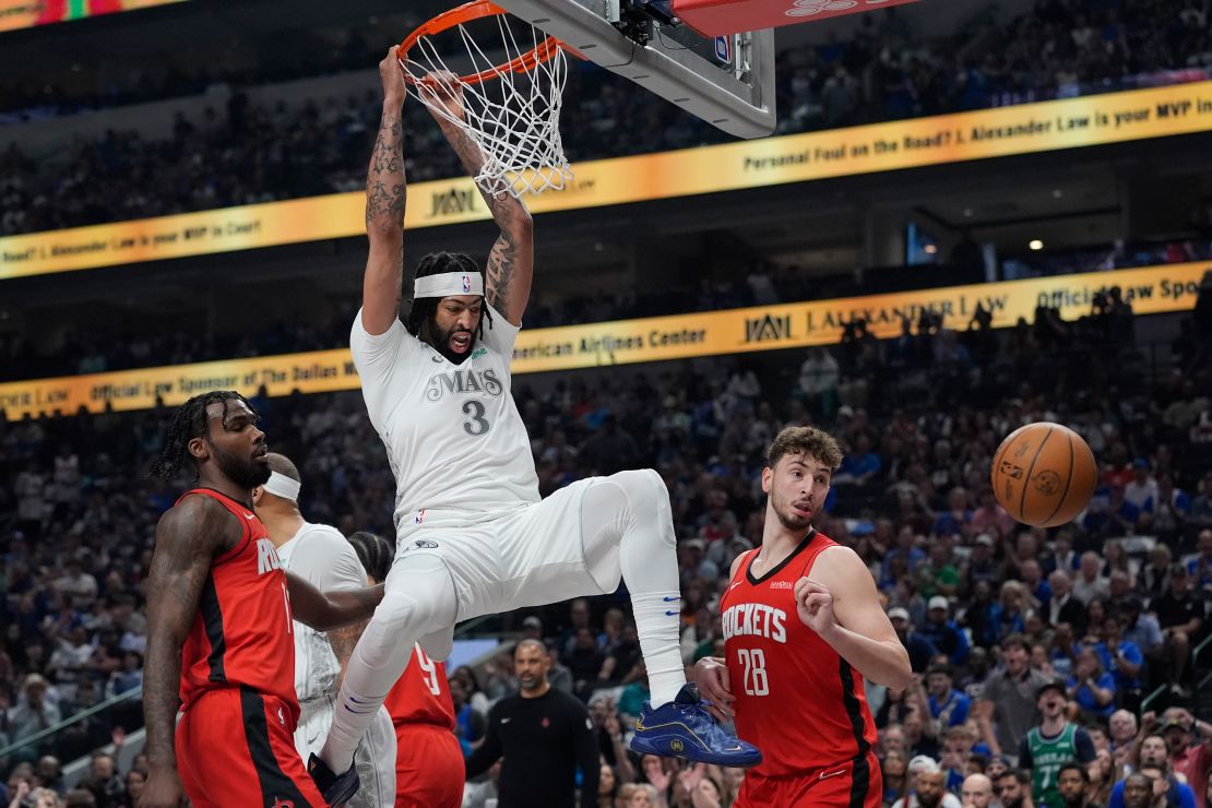 Anthony Davis was exchanged at Dallas Mavericks last week.